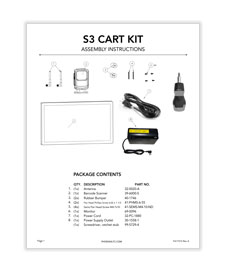 Cart Accessory Kit Instructions