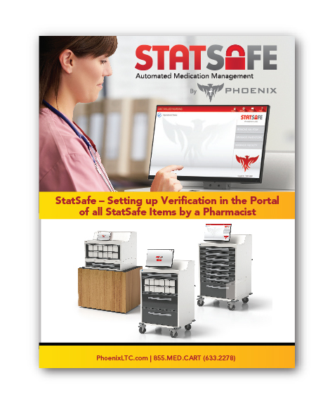 StatSafe - Setting up Verification in the Portal of all StatSafe Items by a Pharmacist