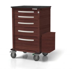 5DRTX, Low Profile Cart in Cherry