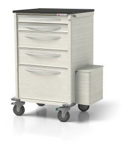 5DRTX, Low Profile Cart in Salt Ash