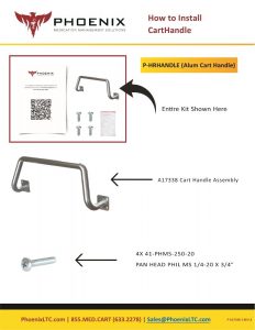 How To Install Cart Handle (F-A17338-1 REV A)