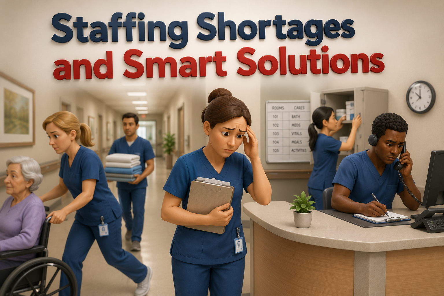 Automated Medication Management for LTC Staffing