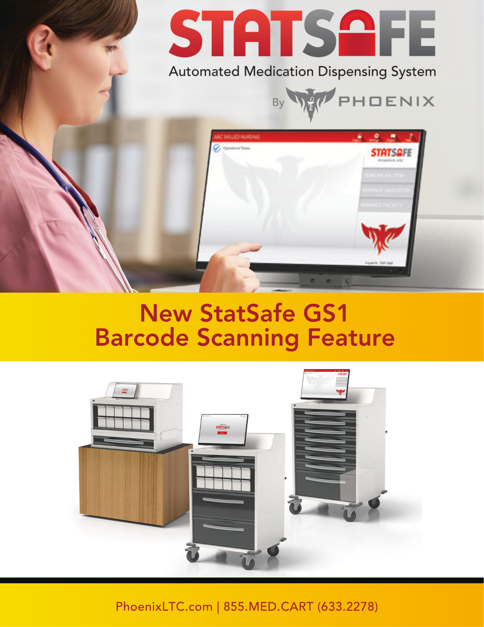 StatSafe GS1 Barcode Scanning Feature